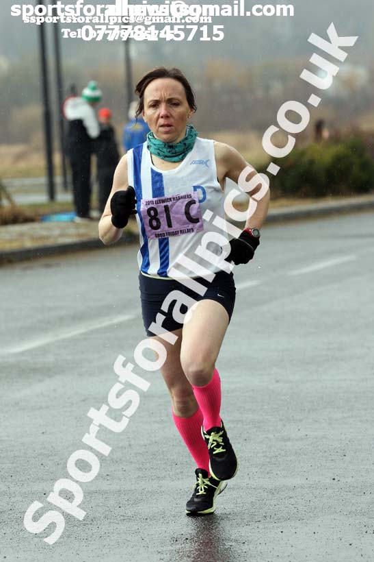 Senior womens Good Friday Elswick Harriers Relay, Newburn, Newcastle. Photo: David T. Hewitson/Sports for All Pics